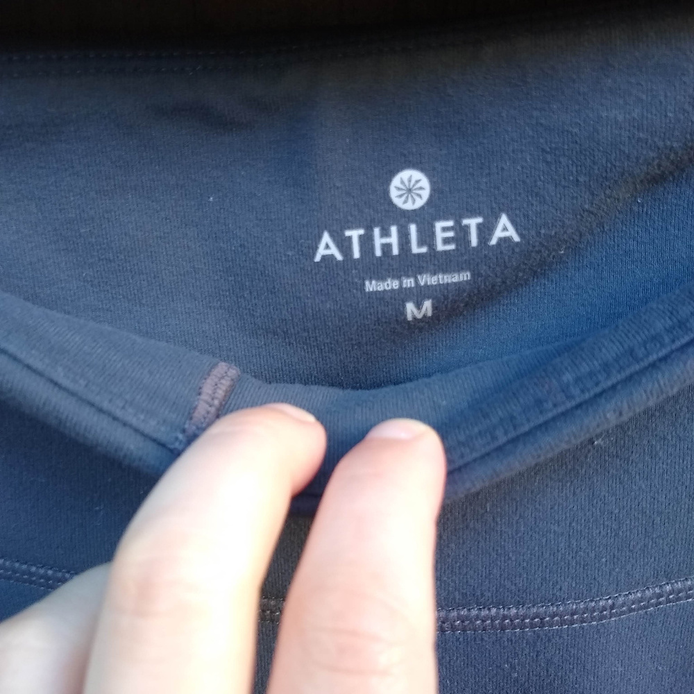 Athleta Plie Grey Tight Workout Leggings - Picture 5 of 8